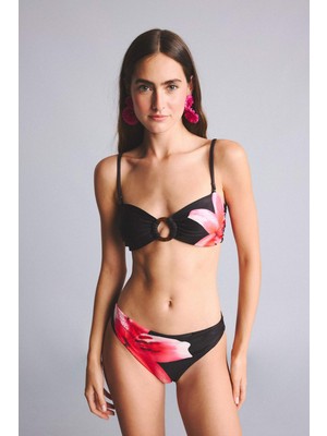 DeFacto Regular Fit Çiçekli Bikini Alt G5301AX26SM