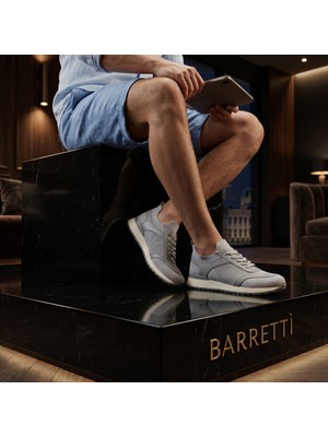 By Barretti Açık Mavi File Model Sneaker