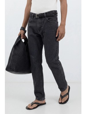 Antioch Antrasit Tapered Fit Erkek Jean