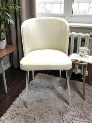 Msy Home 2 Kişilik Serya Yönsüz Kumaş Modern ve Şık Sandalye Takımı