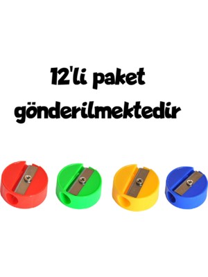 Slm Plastik Kalemtraş 12LI Paket