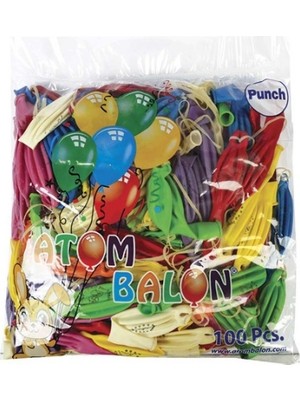 Larimar Punch - Büyük Balon 100 Parça (5177)
