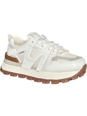 Lufian Emily Beyaz Kadın Sneaker