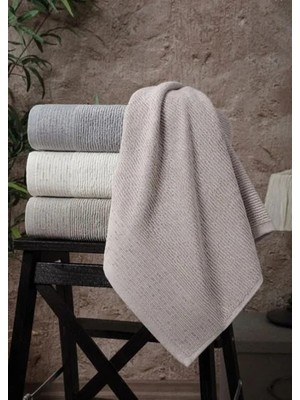 Pupilla Bambu El-Yüz Havlu 50*90CM Sedef 4'lü Paket
