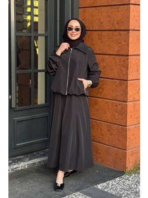 Heddy & Nurcan Çetin Nurcan Çetin Etekli Takım 26418 Siyah