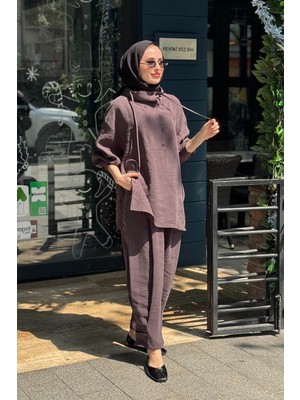 Qooq Mist Pantolonlu Takım 26SS200T Bitter