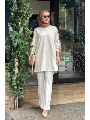 Scl Pantolonlu Takım 10002612311008T Ekru