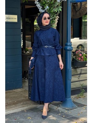 Kayra Etekli Takım KA-B26-16082 Kot Mavi