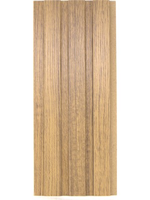 RMZ Door Vesta 12MM 12,5X280 cm Naturel Teak Mdf Duvar Paneli