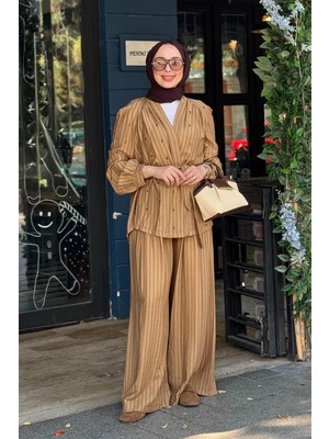 Moor Mare Pantolonlu Takım 26S4059 Camel