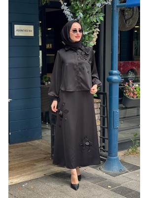 Kayra Etekli Takım KA-B26-16069 Siyah