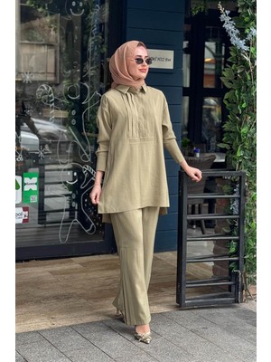 Moodbasic Pantolonlu Takım MB24.744 Haki