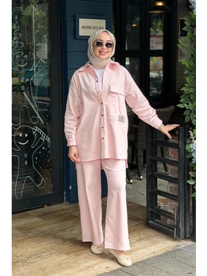 Ceremony Pantolonlu Takım 26Y871T Pembe