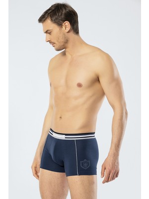 Cacharel Erkek 2'li Baskılı Boxer, %95 Pamuk, %5 Elastan
