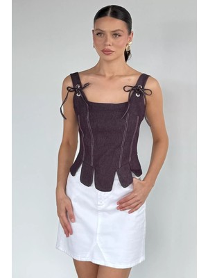 Gülseli Kadın Astarlı Tarz Jean Kot Bluz P-00021909