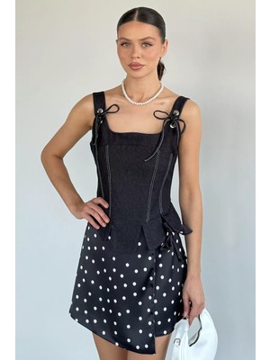 Gülseli Kadın Astarlı Tarz Jean Kot Bluz P-00021909