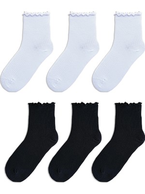 QUALITY WALKING Monochrome Series Soket Çorap 6'lı Set