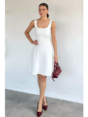 Gülseli Kadın Askılı Elbise P-00021827
