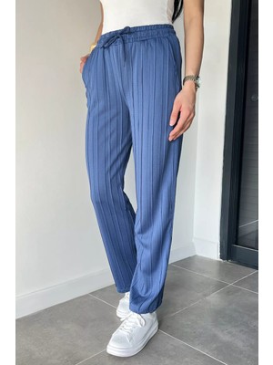 Gülseli Kadın Bel Lastikli Pantolon P-00021690