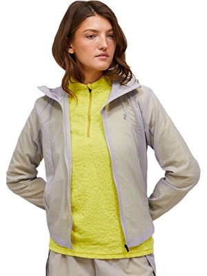Peak Performance W Traıul Run Wınd Jacket Kadın Outdoor Ceketi G80785030T Gri