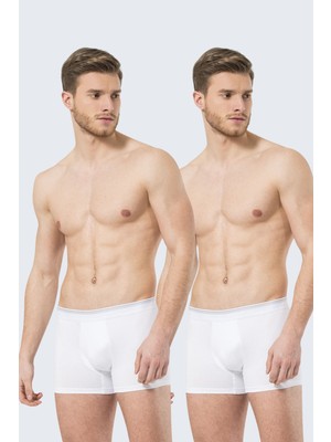 Türen Erkek Likrali Torbalı Boxer 2'li Paket, %95 Pamuk, %5 Elastan