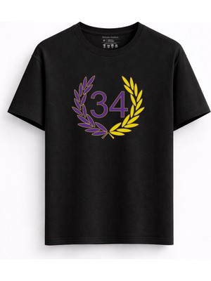 Rabona Fashion Eyüp 34 Mor-Sarı T-Shirt