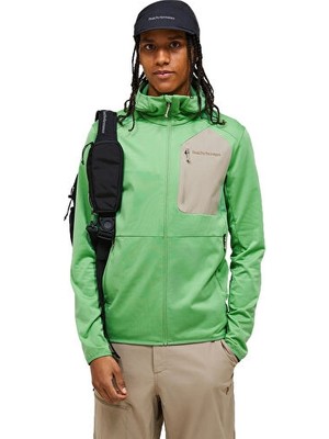 Peak Performance M Utılıty Lıght Zıp Hood Erkek Outdoor Ceketi G80160030T Yeşil