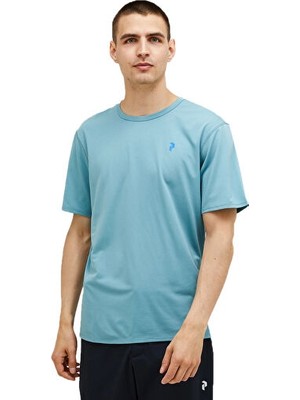 Peak Performance M Traıl Ss Erkek Günlük Tişört G79467080T Mavi
