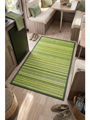 Dekozer Esterilla Katlanabilir Hasır Kilim Mat | Çift Taraflı-Plaj-Piknik-Kamp-Bahçe-Balkon-Teras-Karavan