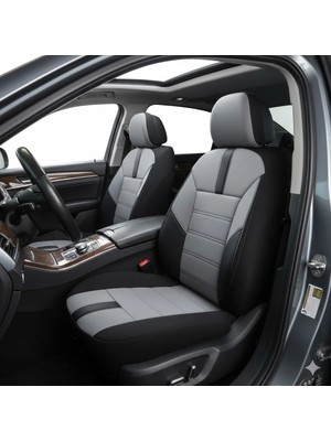 Mevlüt Öztürk Oto Kılıfları Mevas Yıldız Gri Serisi Fiat Siena İle Uyumlu Tam Set Oto Koltuk Kılıfı