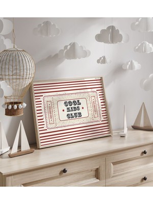 Luxor Pixels (Çerçevesiz) Cool Kids Club Çocuk Odası Poster