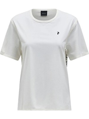Peak Performance W Traıl Ss Kadın Antrenman Tişörtü G79477040T Beyaz