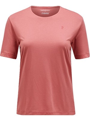 Peak Performance W Delta Ss Tee Kadın Antrenman Tişörtü G79366040T Pembe