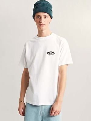 Vans Double Standard Ss Tee Erkek Beyaz T-Shirt - VN000SYD
