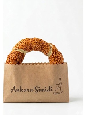 Madamina Ankaratemalı Çıtır Simit Tasarımlı 3D Buzdolabı Magneti - Hediyelik Mini Simit Dekor 2 'li Set, El Yapımı Simitmagnet