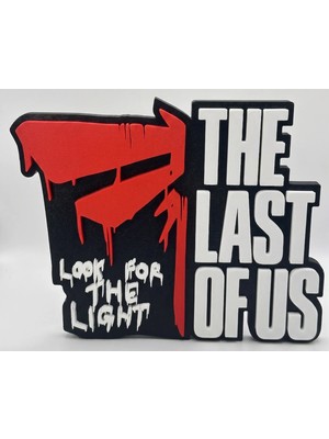 GoKa 3D Craft The Last of Us (TLOU) Firefly 3D Duvar Dekoru - 24 cm Premium Versiyon (1.5 cm Çift Montaj Setli)