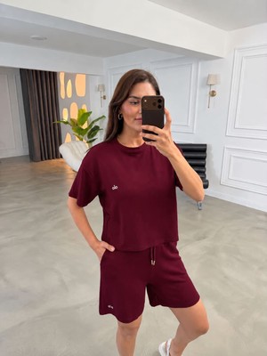 Lizya Al Alt Üst Şortlu Takım