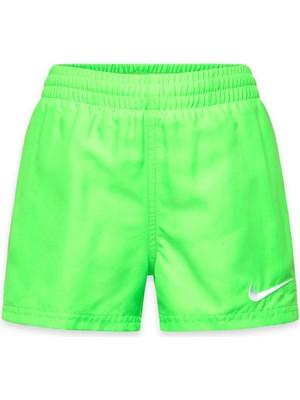Nike Swim Breaker NESSB866 Solid Essent 4" Kids Volley Açık Yeşil Unisex Şort