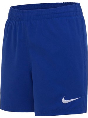 Nike Swim Breaker NESSB866 Solid Essent 4" Kids Volley Mavi Unisex Şort