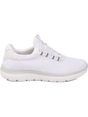 Look Life Beyaz Fileli Hafif Esnek Erkek Spor Ayakkabı 26107 M