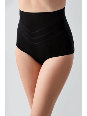Fevien Beli Silikonlu Çift Kat Yarım Slip Korse - Toparlayıcı ve Şekillendirici