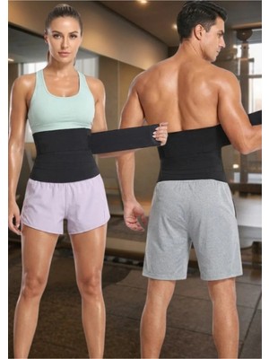 Fevien 3 Metre Belly Wrap Korse Yüksek Bel Ayarlanabilir Karın ve Bel Toparlayıcı - Spor & Günlük Kullanım