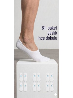 Km Collections 6'lı Paket Bay&bayan Babet Çorap