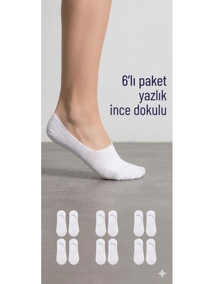 Km Collections 6'lı Paket Bay&bayan Babet Çorap
