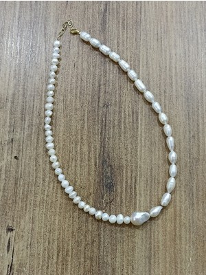 Canka Tasarım Barok Inci Kolye