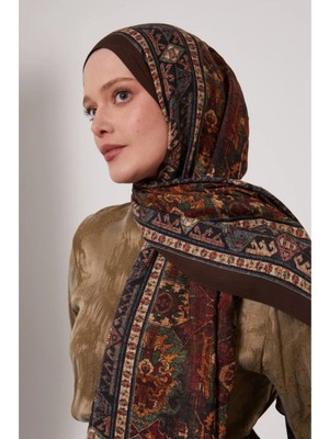 Lêvi D'or Etnik Desen Royal Şal