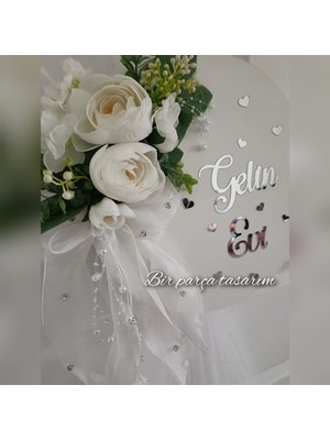 Bir Parça Tasarım Gelin Evi Kapı Süsü