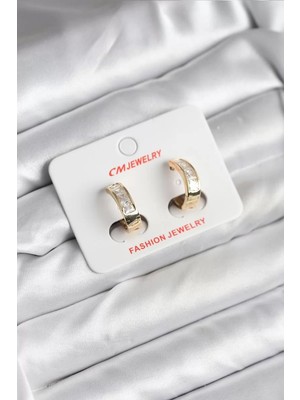 Belirtilmemiş 14K Gold Renk Kaplama cm Kadın Küpe - TJ-BKP11421