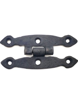Belirtilmemiş Antika Tarz Dekoratif Pirinç Dar Menteşe - 75X39 Mm, Oksit