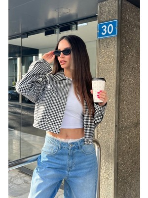 Tally Weijl Kadın Crop Ceket - Sjapesıchy